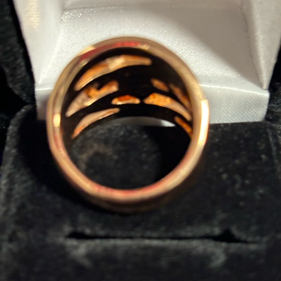 Avon chocolate shimmer ring sz 10 - Picture 3 of 7